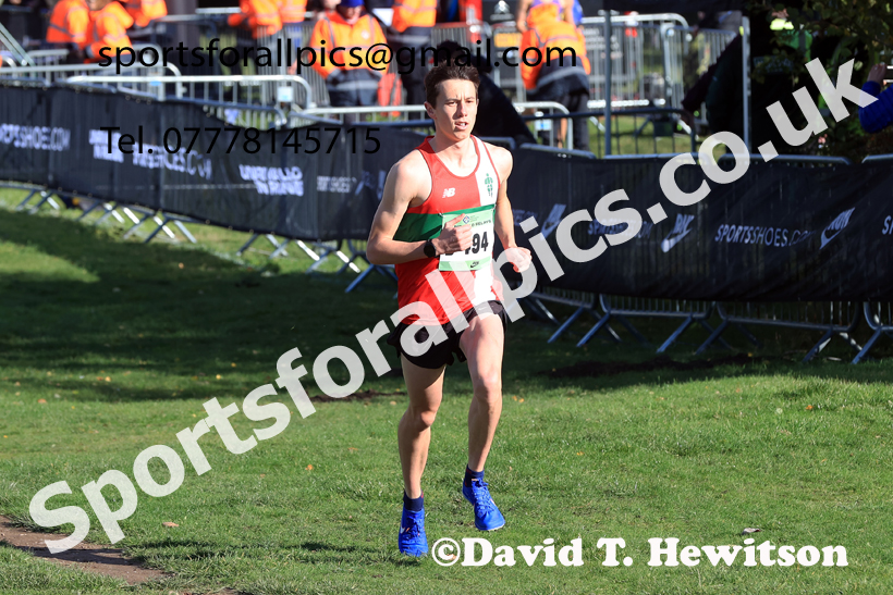 Junior Mens 2025 National Cross Country Relays, Berry Hill Park, Mansfield. Photo: David T. Hewitson/Sports for All Pics